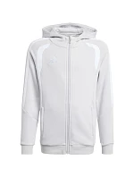 Dětská mikina adidas Tiro 26 League Sweat Full Zip Hoodie šedá KF3323