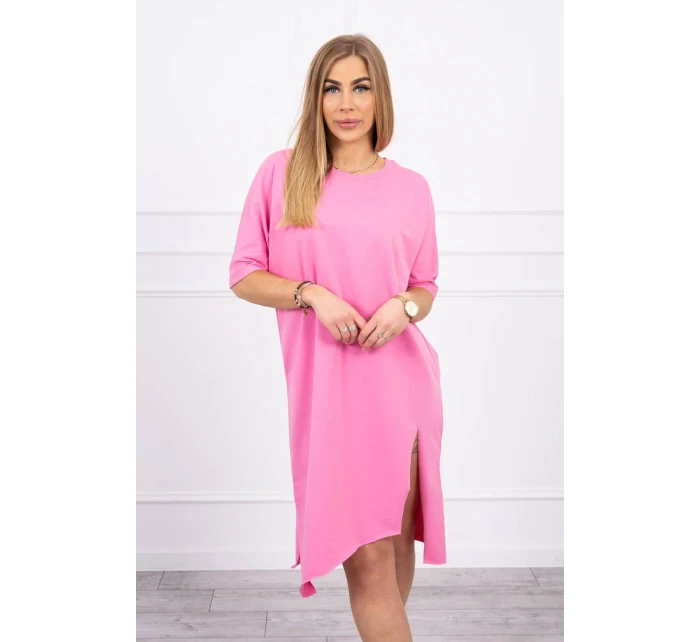 Sukienka oversize jasno różowa Sukienka oversize jasno różowa