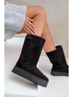 Vysoké Sněhule Na Platformě Big Star model 21679175 Černé - Big Star Shoes