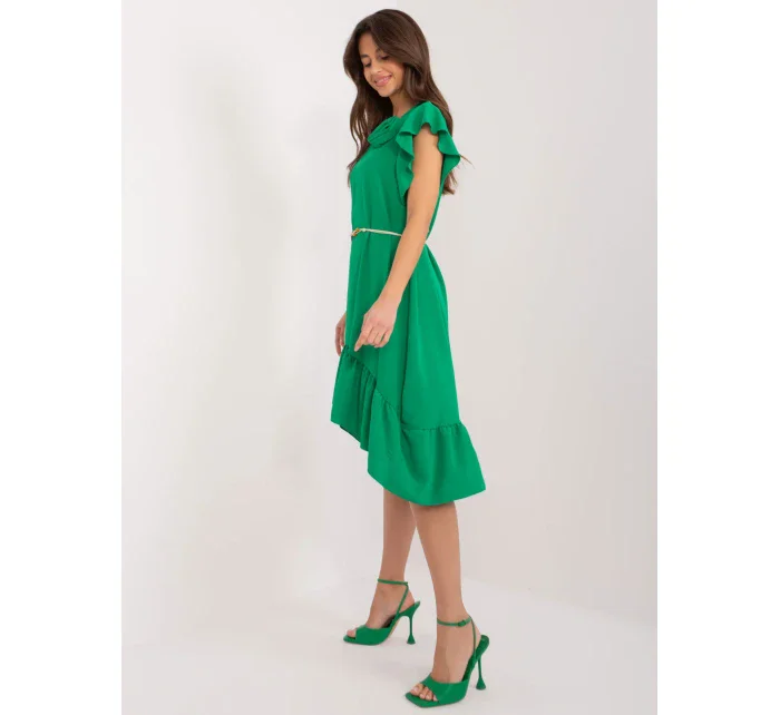 DHJ SK 8921 šaty.98 zelená
