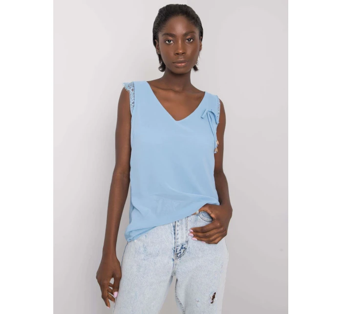 Dámský top DHJ TP model 17355622 světle modrá - FPrice