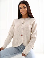 Sweter IR SW model 22550386 jasny beżowy - FPrice Sweter IR SW model 22550386 jasny beżowy - FPrice