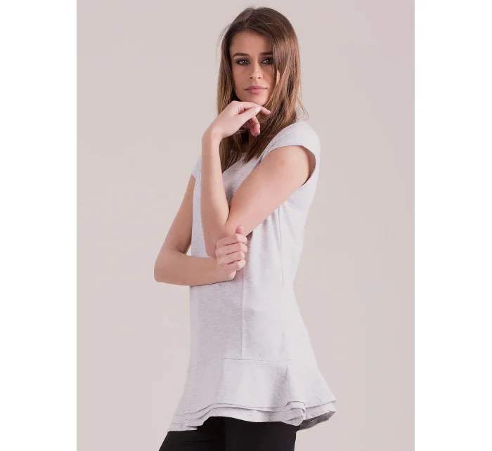 Tunika CZ SK model 14816977 světle šedá - FPrice