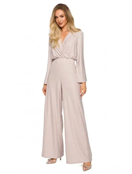 M720 Zavinovací overal - šampaňský