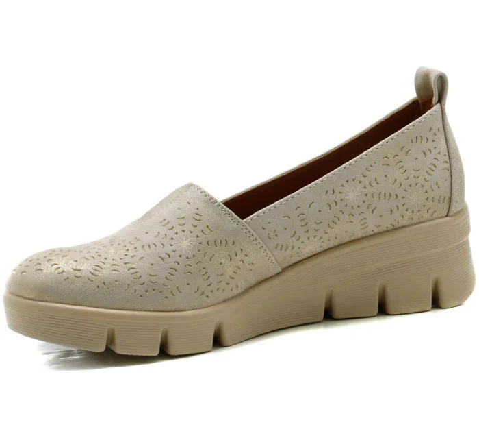 Dámské polobotky RMR23109D-7 zlaté - Jezzi