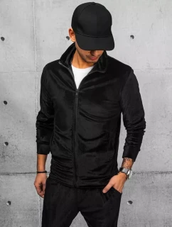 Pánská černá mikina Dstreet BX5538