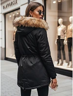 Dámská zimní bunda parka černá Dstreet model 21971026 - FashionStreet Dámská zimní bunda parka černá Dstreet model 21971026 - FashionStreet