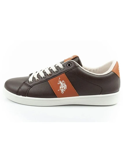 U.S. Polo model 22115595 boty tenisky pánské módní hnědé pohodlné