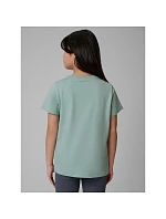 Dívčí hladké tričko 4F 4FJRSS26TTSHF3554-12S dětské