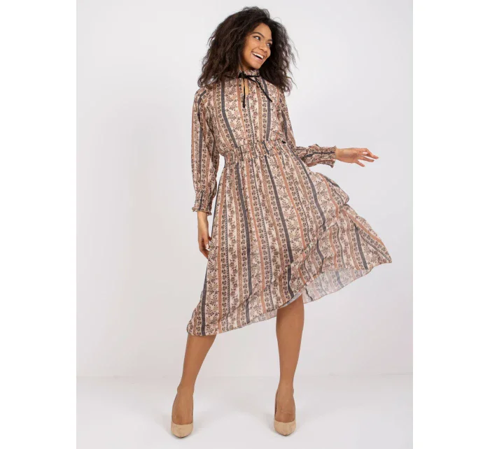 Šaty DHJ SK 15177 1.04P tmavě lila