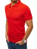 Pánská červená polokošile Dstreet model 21962925 - FashionStreet
