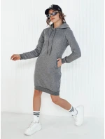 halenkové šaty tmavě šedé Dstreet model 21963977 - FashionStreet halenkové šaty tmavě šedé Dstreet model 21963977 - FashionStreet