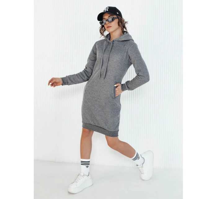 halenkové šaty tmavě šedé Dstreet model 21963977 - FashionStreet halenkové šaty tmavě šedé Dstreet model 21963977 - FashionStreet