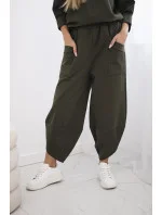 Souprava Punto Milano Winter tepláky + kalhot khaki Souprava Punto Milano Winter tepláky + kalhot khaki