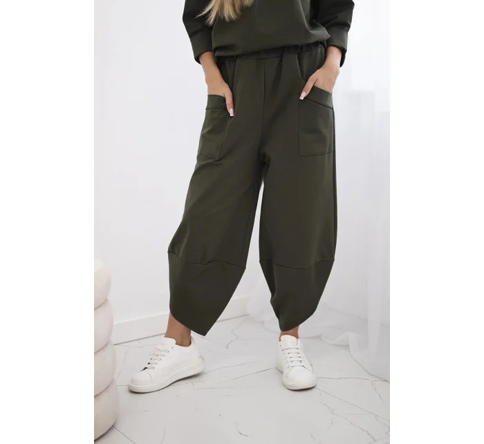 Souprava Punto Milano Winter tepláky + kalhot khaki Souprava Punto Milano Winter tepláky + kalhot khaki