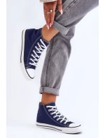 Dámské Klasické Vysoké Boty Modré model 21626533 - Boto Dámské Klasické Vysoké Boty Modré model 21626533 - Boto