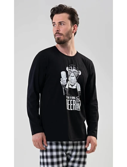 Pánské pyžamo dlouhé model 17843979 - Vienetta MAN