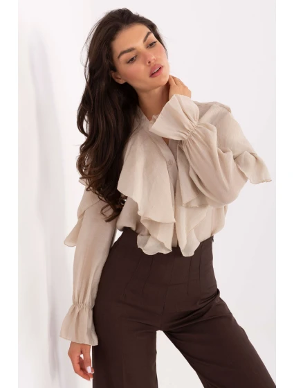 Košile s dlouhým rukávem  model 218413 Rue Paris