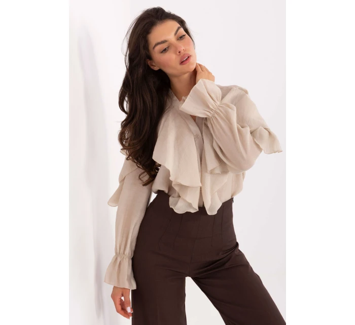 Košile s dlouhým rukávem  model 218413 Rue Paris