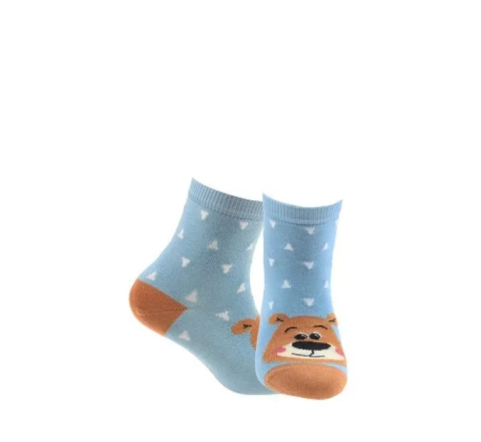 Skarpety  chłopięce wzorowane model 16127234 - Wola