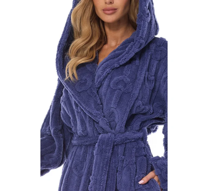 L&L 2404 Carina dlouhý S-2XL dámský župan L&L 2404 Carina dlouhý S-2XL dámský župan