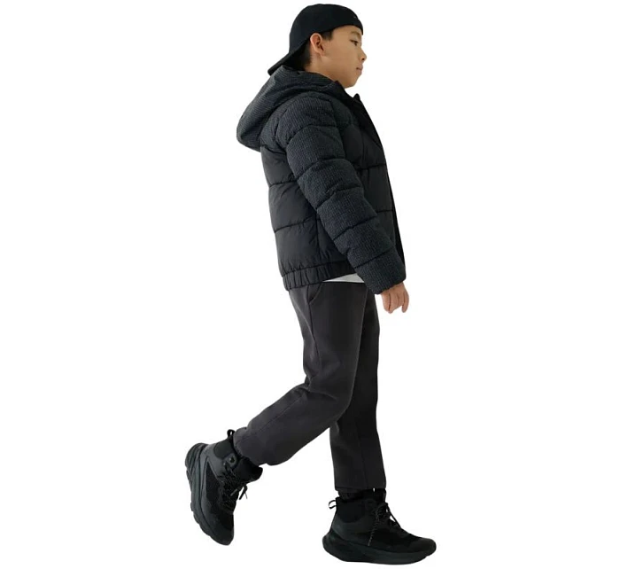 Chlapecká péřová bunda  tmavě černá JWAW25TDJA 20S model 22052166 - 4F