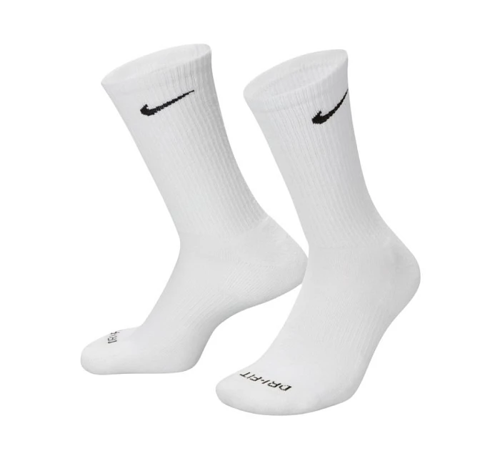 Ponožky Nike Everyday Plus Cushioned 3 páry bílé, šedé, černé SX6888 964