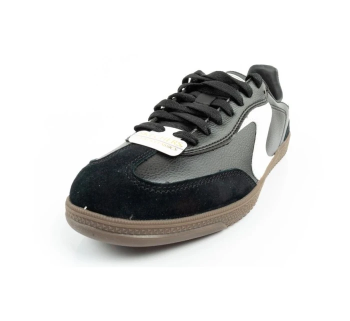 Skechers Kickoff dámské sportovní boty tenisky černé kožené dámské