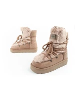 snow boots winter  brown high dámské model 21395346 - D.Franklin