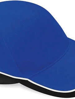 Beechfield B 171 5 panelová týmová závodní kšiltovka 53.0171 bright royal/black/white