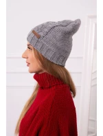 Fleecová čepice Ula K271 šedá Fleecová čepice Ula K271 šedá