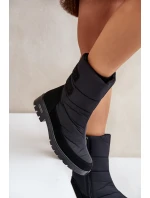 Dámské Sněhule Na Zip Progress PROGJ-21-16 Černé Dámské Sněhule Na Zip Progress PROGJ-21-16 Černé