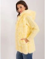 Kamizelka AT KZ model 18969901 jasny żółty - FPrice Kamizelka AT KZ model 18969901 jasny żółty - FPrice