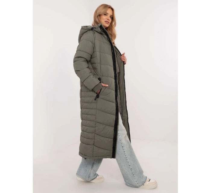 Kabát D51160XB44540A2 khaki