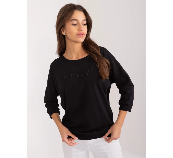 Bluzka RV BZ model 20148842 czarny - FPrice Bluzka RV BZ model 20148842 czarny - FPrice