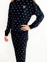 Dámské pyžamo YI2922590 černá - DKNY