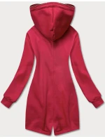 Červená vypasovaná dámská mikina model 21292023 - LHD