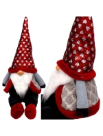 VÁNOČNÍ TRPASLÍK SEDÍCÍ 92CM