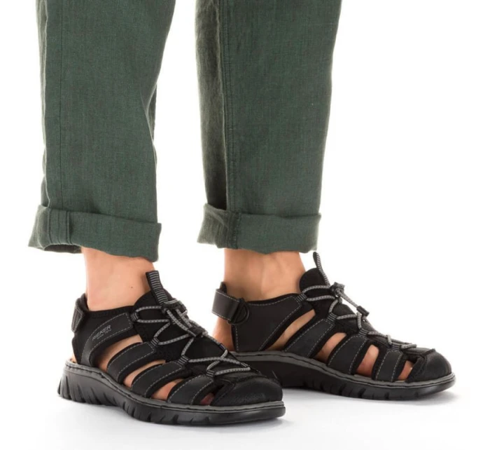 Vestavěné sandály Rieker M 26770-00 RKR584 Vestavěné sandály Rieker M 26770-00 RKR584