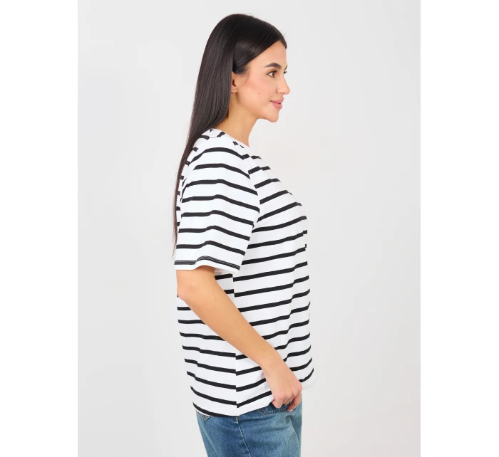 Tričko RV TS A1087.74 bílé a černé Tričko RV TS A1087.74 bílé a černé