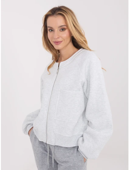 WT BL mikina A1452.99 světle šedá WT BL mikina A1452.99 světle šedá