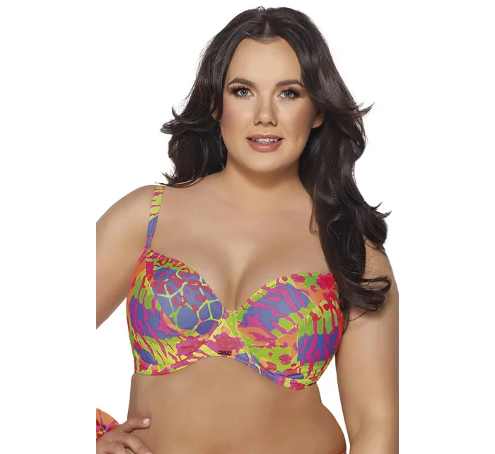 Dámská plavková podprsenka model 20324193 Neon mix barev - Ava Dámská plavková podprsenka model 20324193 Neon mix barev - Ava