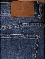 Dámské džíny slim fit s vysokým pasem, tmavě modré, FashionStreet UY3203 Dámské džíny slim fit s vysokým pasem, tmavě modré, FashionStreet UY3203