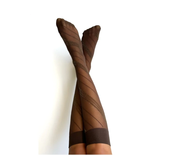 model 21794352 Lurex 15 den podkolenky - Veneziana model 21794352 Lurex 15 den podkolenky - Veneziana