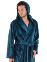 župan Siena s kapucí pánský petrolejová župan Siena s kapucí pánský petrolejová