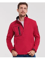 Russell Athletic 520M Pánská 3-vrstvá sportovní softshell bunda 10.520M azure blue Russell Athletic 520M Pánská 3-vrstvá sportovní softshell bunda 10.520M azure blue