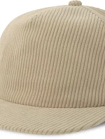 Atlantis Headwear Severny 5 panelová manšestrová kšiltovka 33.0307 stone