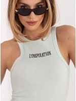 Top model 22020710 mietowy - FPrice Top model 22020710 mietowy - FPrice