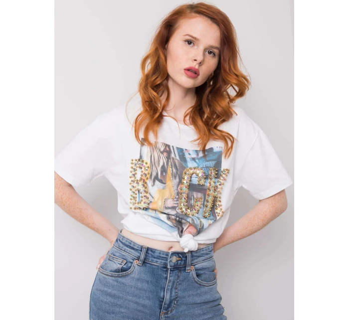 Tričko HB TS 3056.77P bílá