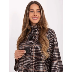 Płaszcz IT PL model 21717747 czarny - FPrice Płaszcz IT PL model 21717747 czarny - FPrice